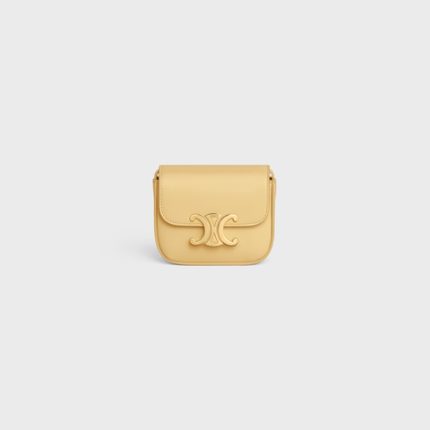MINI CLAUDE IN SHINY CALFSKIN POLLEN