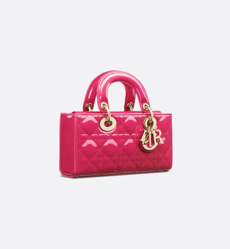 Dior Small Lady D-Joy Bag HandBags- patent leather - Image 2