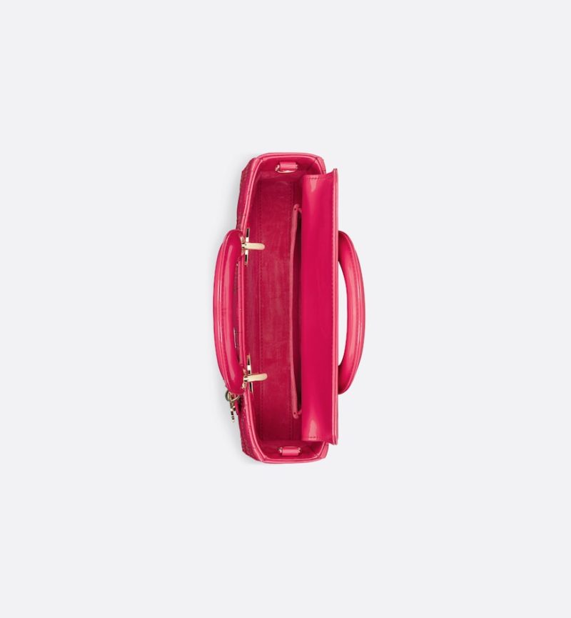 Dior Small Lady D-Joy Bag HandBags- patent leather - Image 3