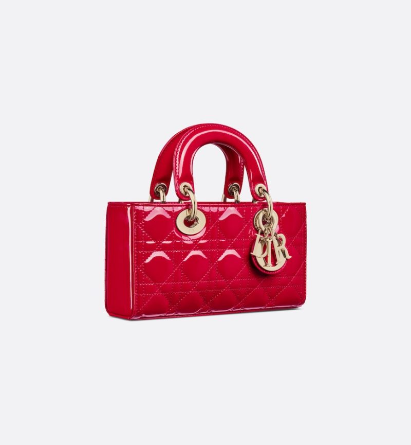 Dior Small Lady D-Joy Bag HandBags- patent leather - Image 2