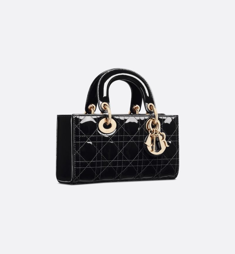 Dior Small Lady D-Joy Bag HandBags- patent leather - Image 2
