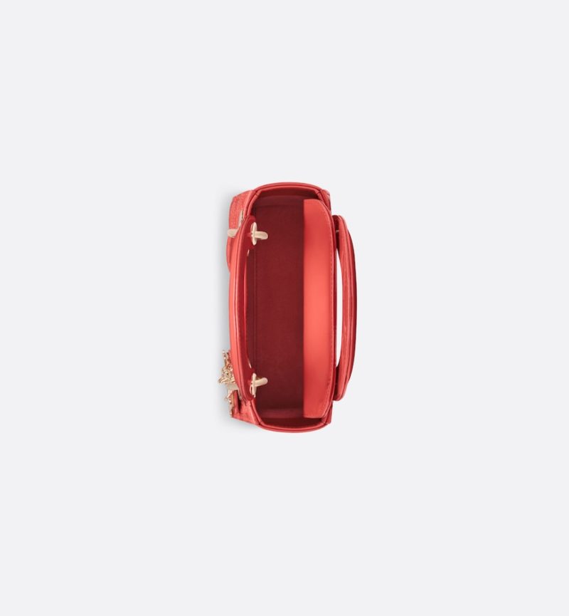 Dior Mini Dioriviera Lady Dior Bag – Patent Leather - Image 3