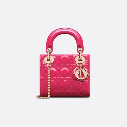 Dior Mini Dioriviera Lady Dior Bag – Patent Leather