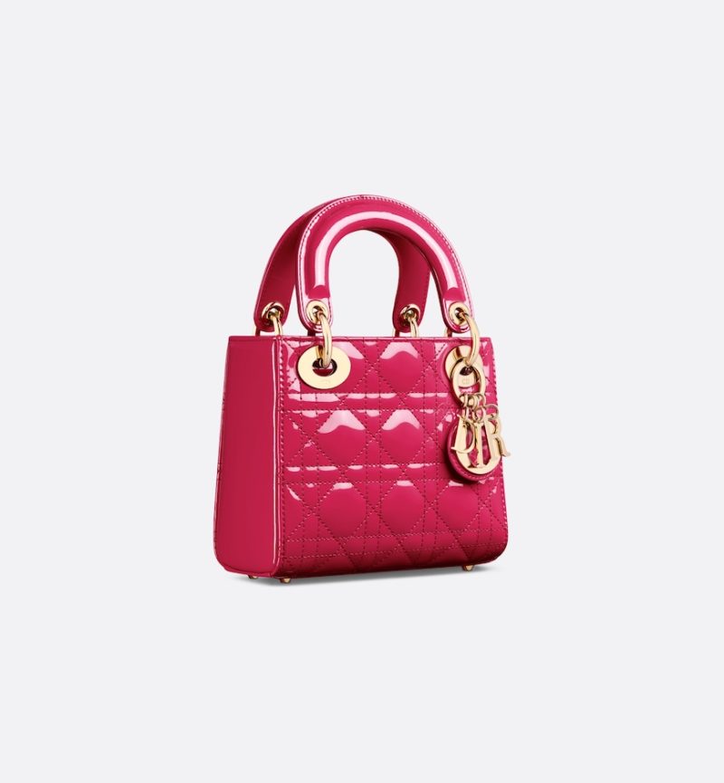 Dior Mini Dioriviera Lady Dior Bag – Patent Leather - Image 2