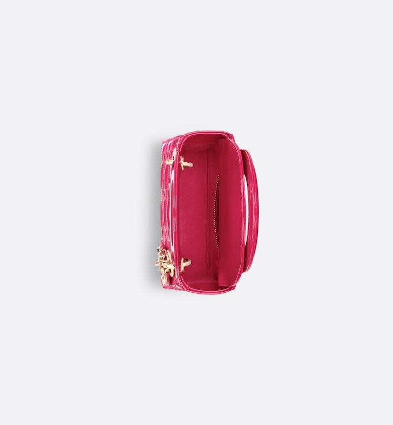 Dior Mini Dioriviera Lady Dior Bag – Patent Leather - Image 3