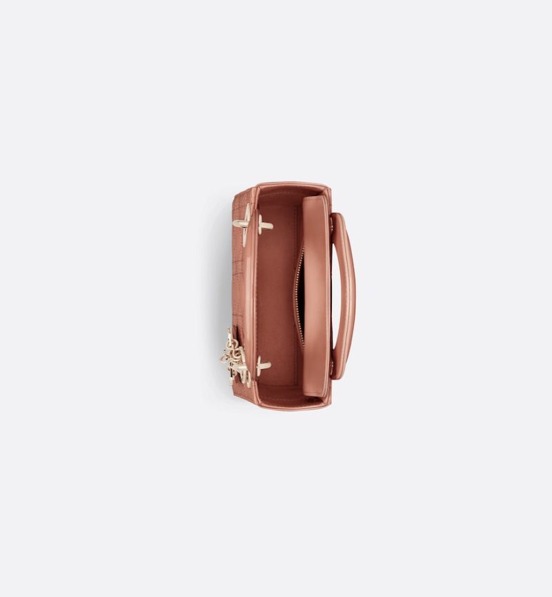 Dior Mini Dioriviera Lady Dior Bag – Patent Leather - Image 3