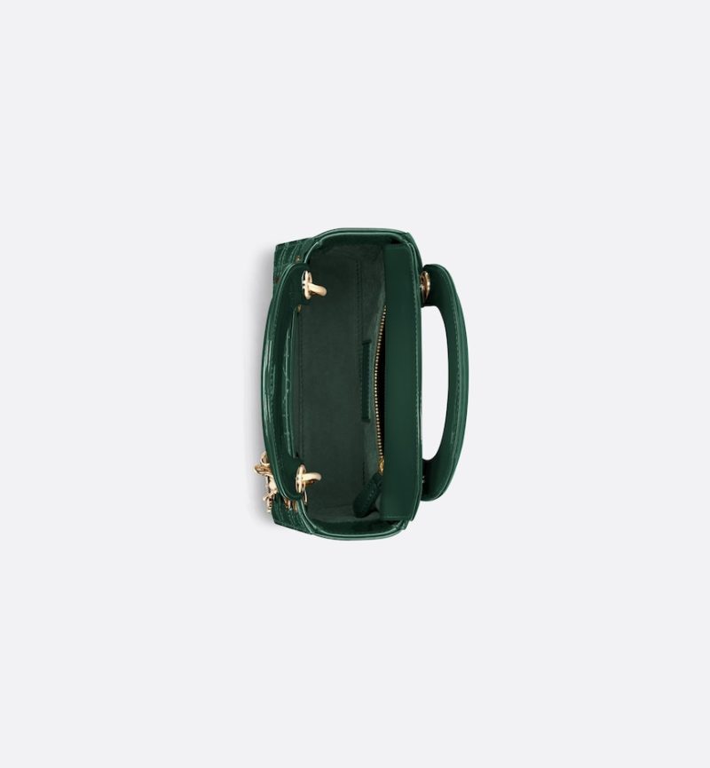 Dior Mini Dioriviera Lady Dior Bag – Patent Leather - Image 3