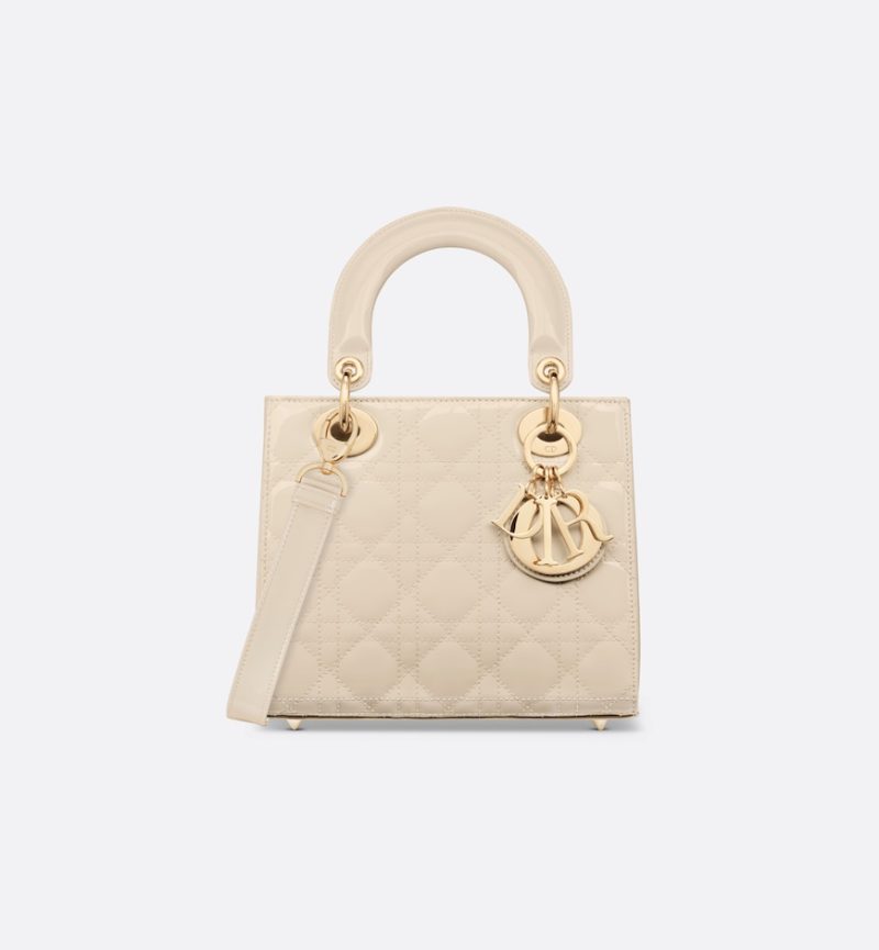Dior Small Lady Dior Bag HandBags- patent leather