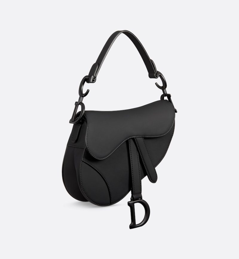 Dior Mini Saddle Bag with Strap - Image 2