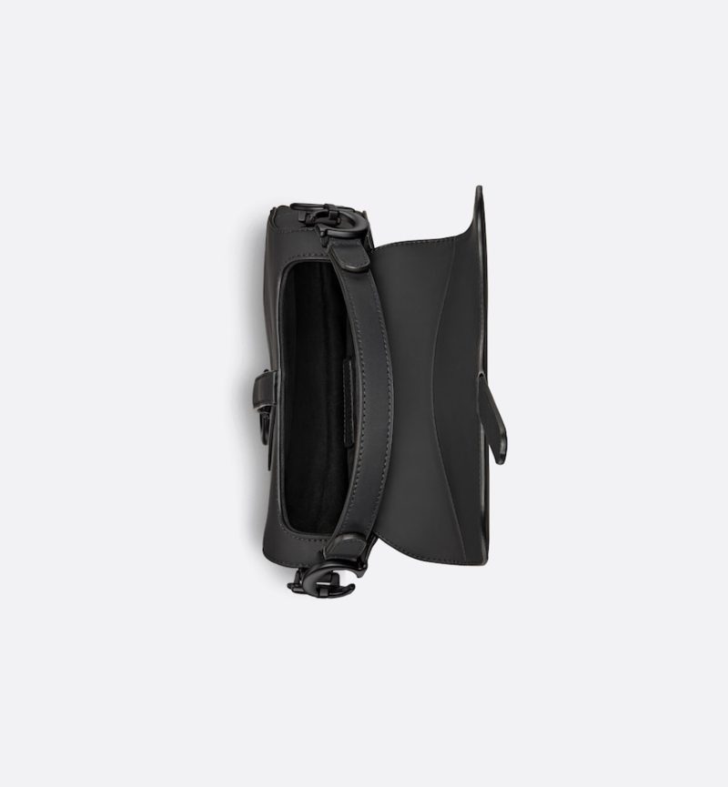 Dior Mini Saddle Bag with Strap - Image 3