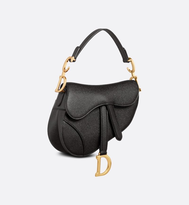 Dior Mini Saddle Bag with Strap - Image 2