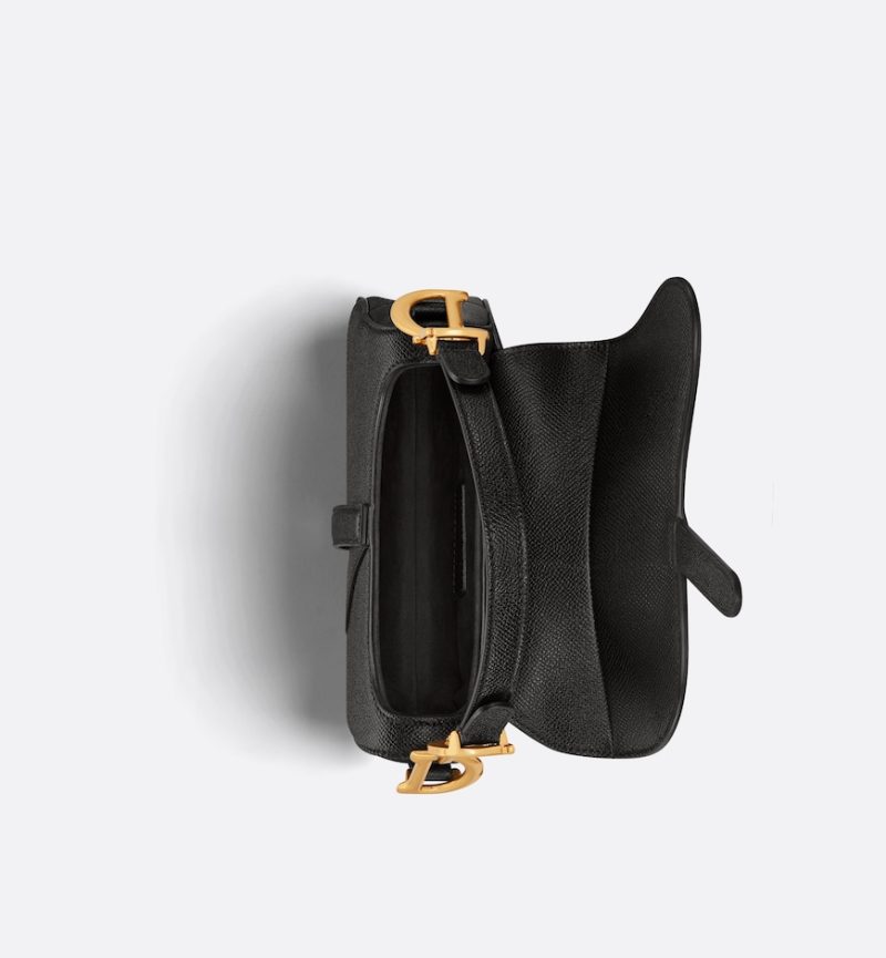 Dior Mini Saddle Bag with Strap - Image 3