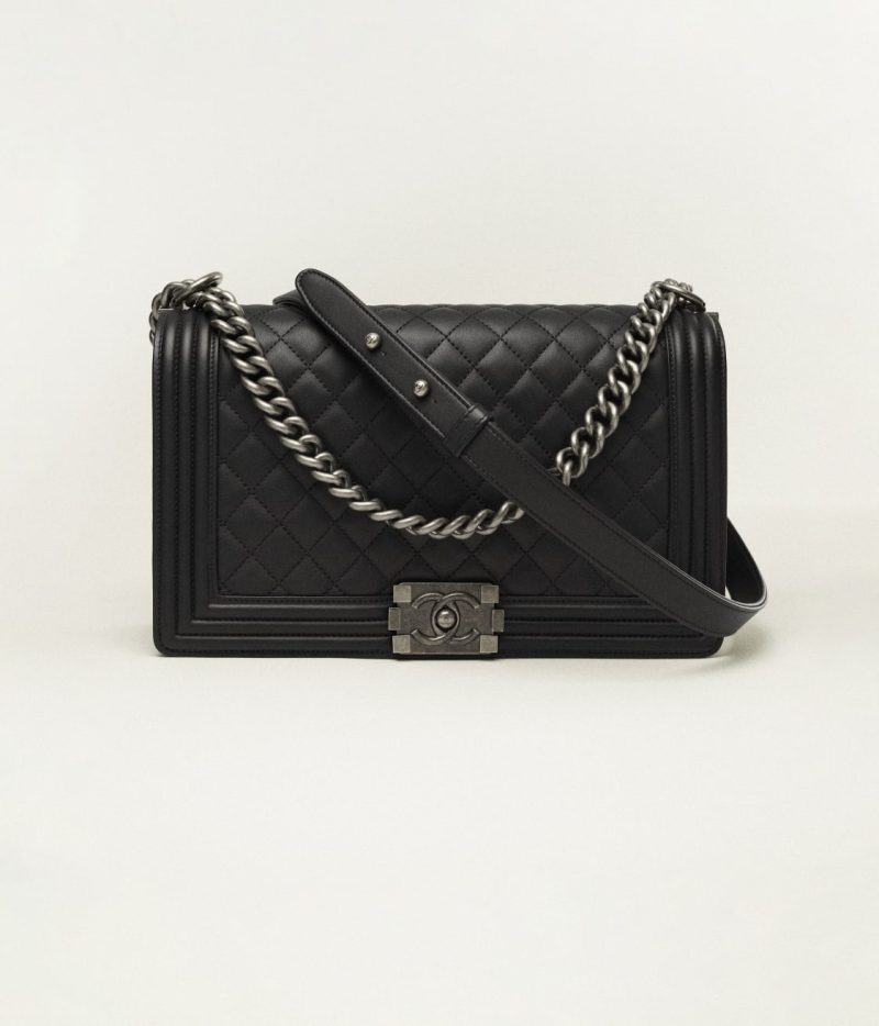 CHANEL LARGE BOY CHANEL HANDBAG - Image 3