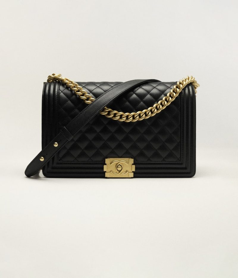 CHANEL LARGE BOY CHANEL HANDBAG - Image 3