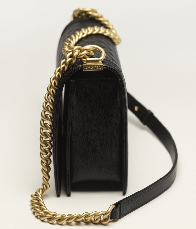 CHANEL LARGE BOY CHANEL HANDBAG - Image 4