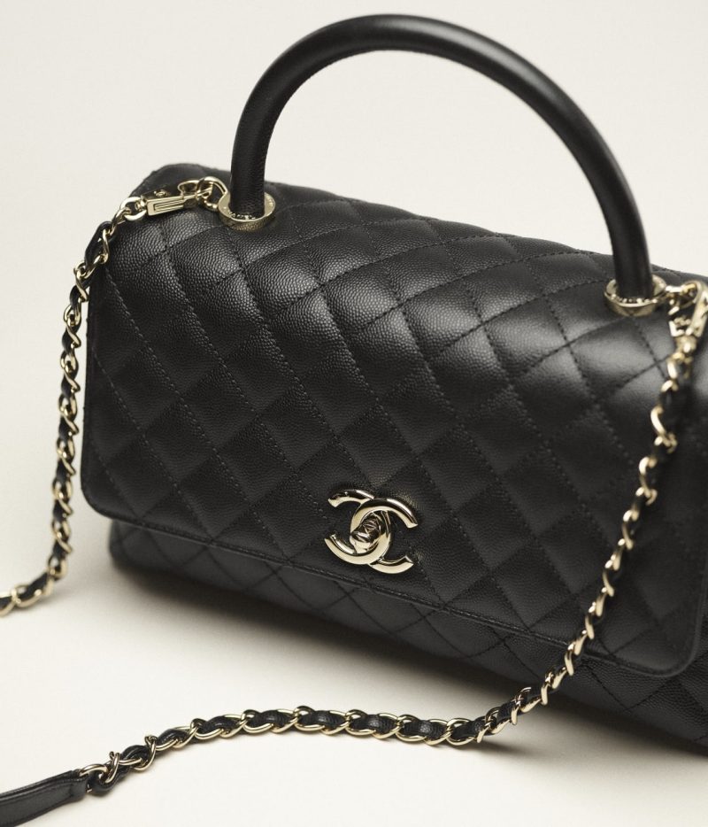 CHANEL LARGE FLAP BAG WITH TOP HANDLE - Image 5