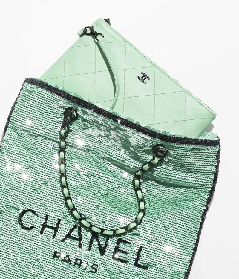 CHANEL SHOPPING BAG - Image 3
