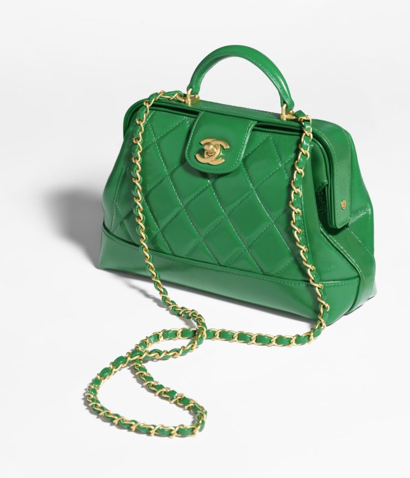 CHANEL SMALL BAG WITH TOP HANDLE - Image 2