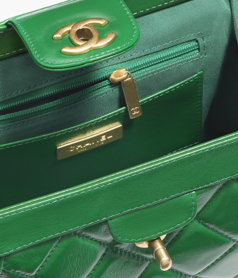 CHANEL SMALL BAG WITH TOP HANDLE - Image 3