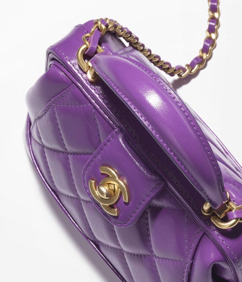 CHANEL MINI BAG WITH TOP HANDLE - Image 4