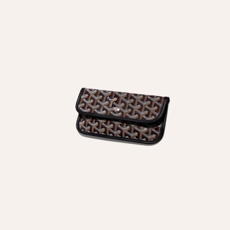 Goyard Goyardine Black Anjou PM Reversible Tote Bag Palladium Hardware - Image 5