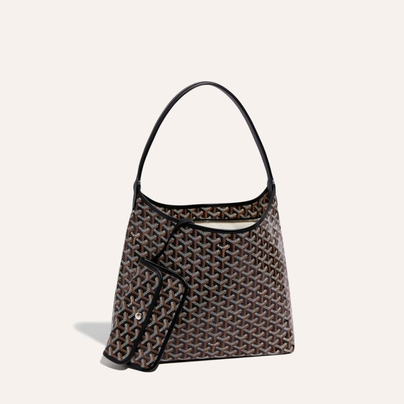 Goyard Boheme Hobo Bag Black - Image 3