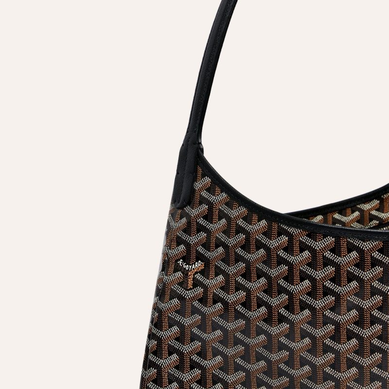 Goyard Boheme Hobo Bag Black - Image 4
