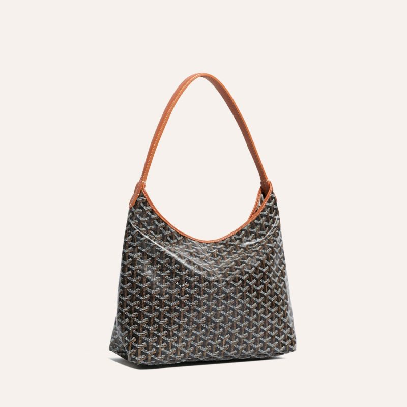 Goyard Boheme Hobo Bag Black & Brown - Image 2