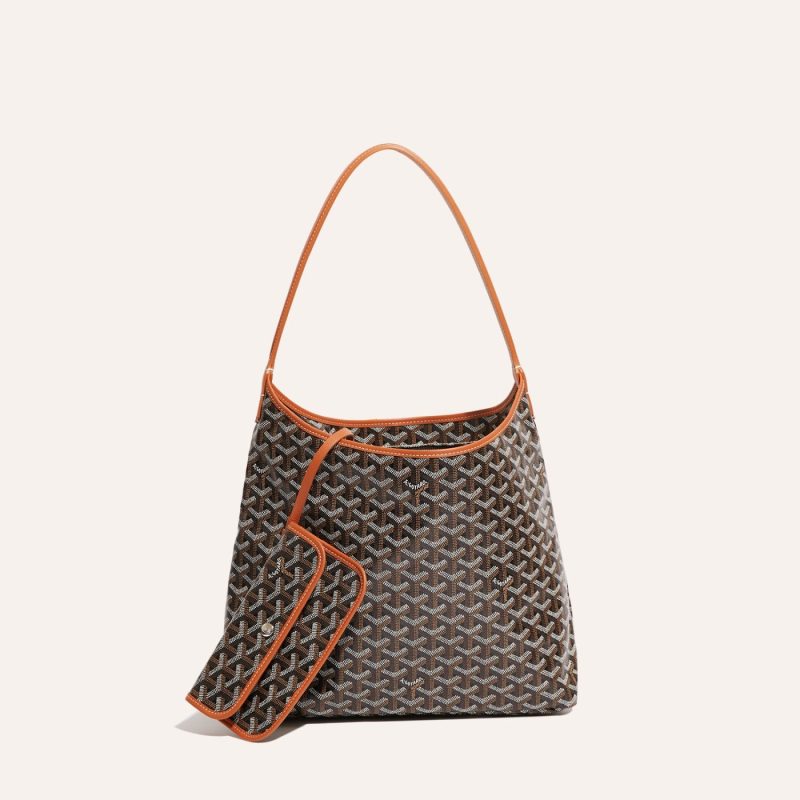 Goyard Boheme Hobo Bag Black & Brown - Image 3