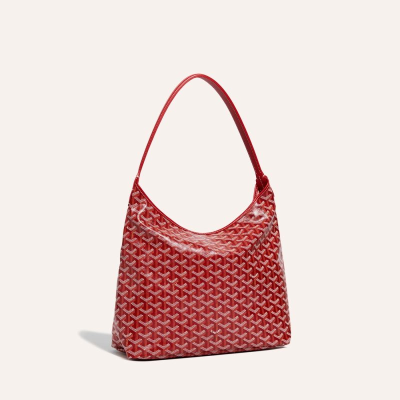 Goyard Boheme Hobo Bag Red - Image 2