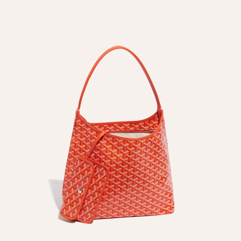 Goyard Boheme Hobo Bag Orange - Image 3