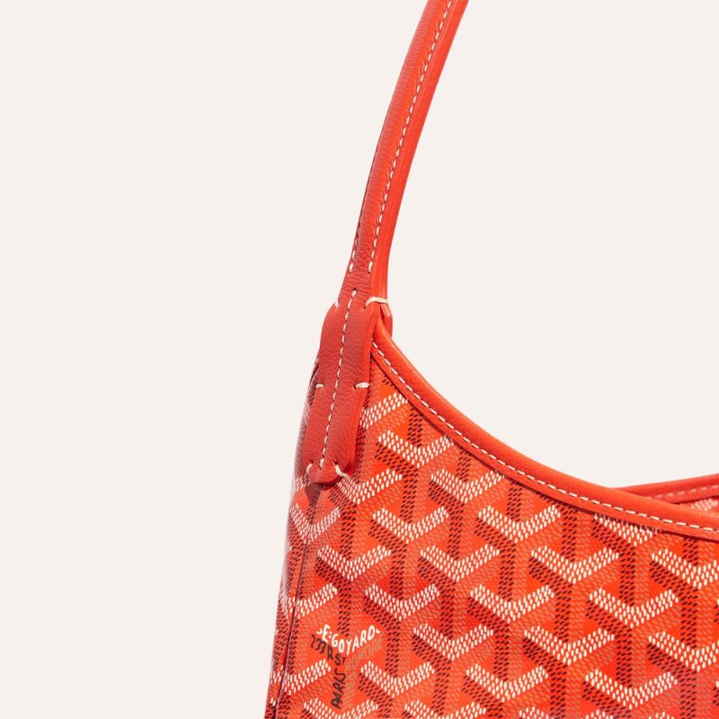 Goyard Boheme Hobo Bag Orange - Image 4