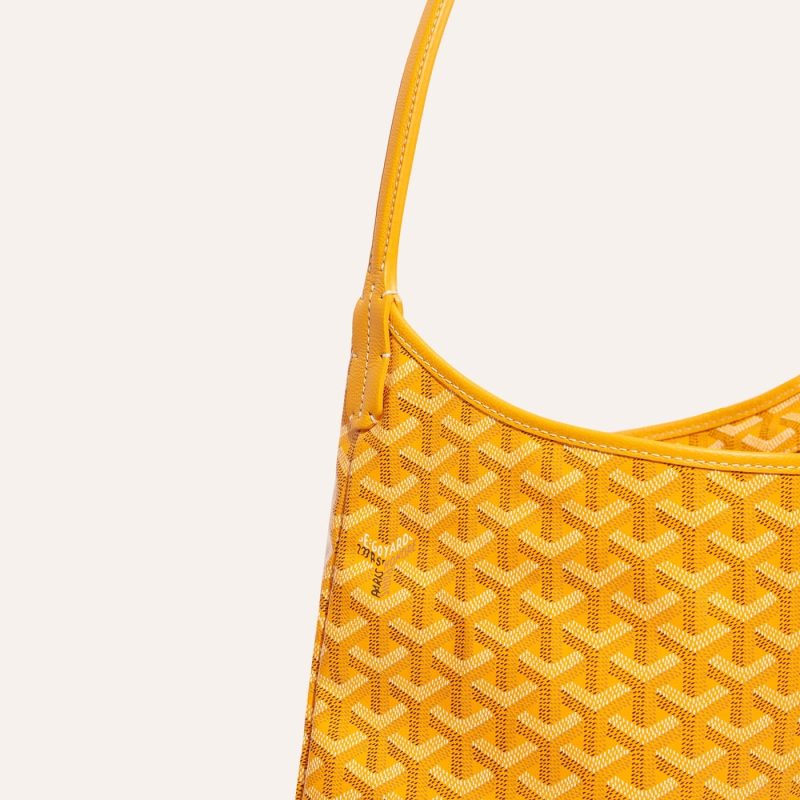 Goyard Boheme Hobo Bag Yellow - Image 4