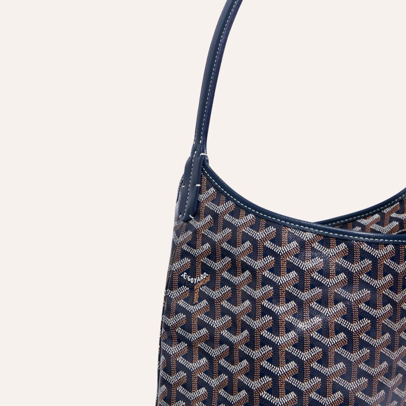 Goyard Boheme Hobo Bag Navy Blue - Image 4