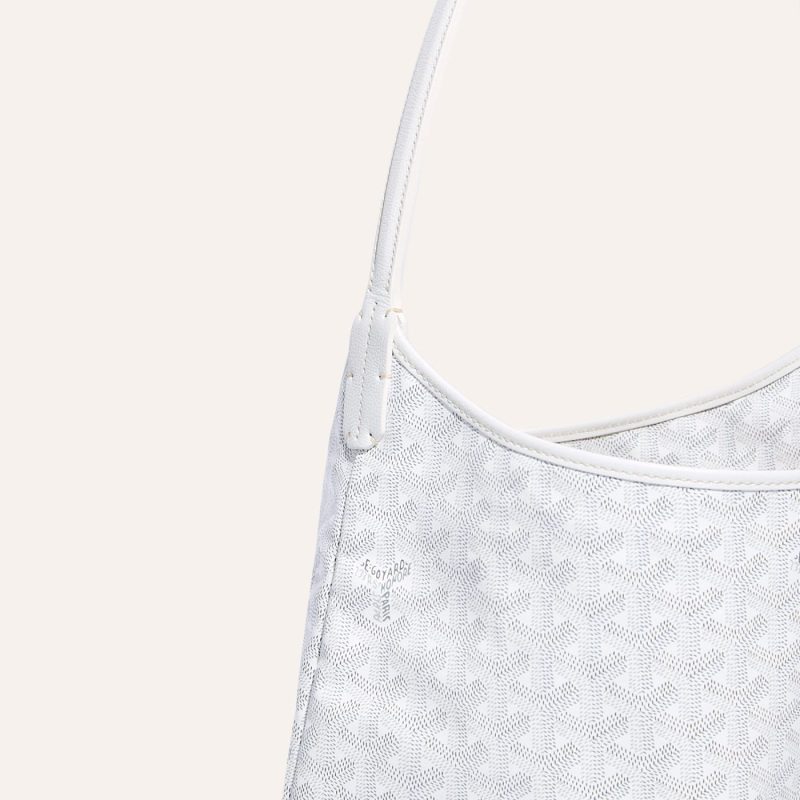 Goyard Boheme Hobo Bag White - Image 4