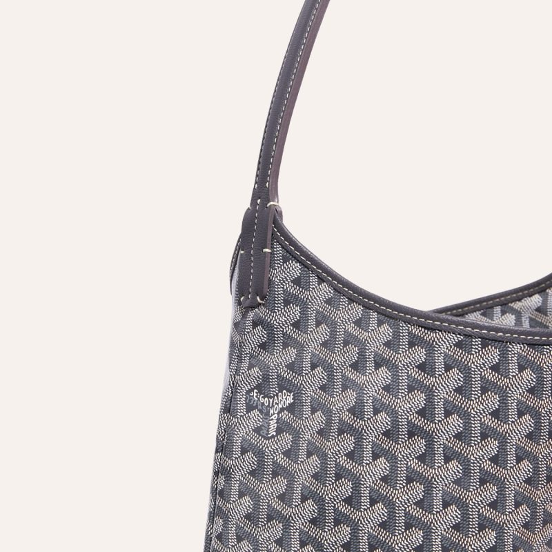 Goyard Boheme Hobo Bag Gray - Image 4