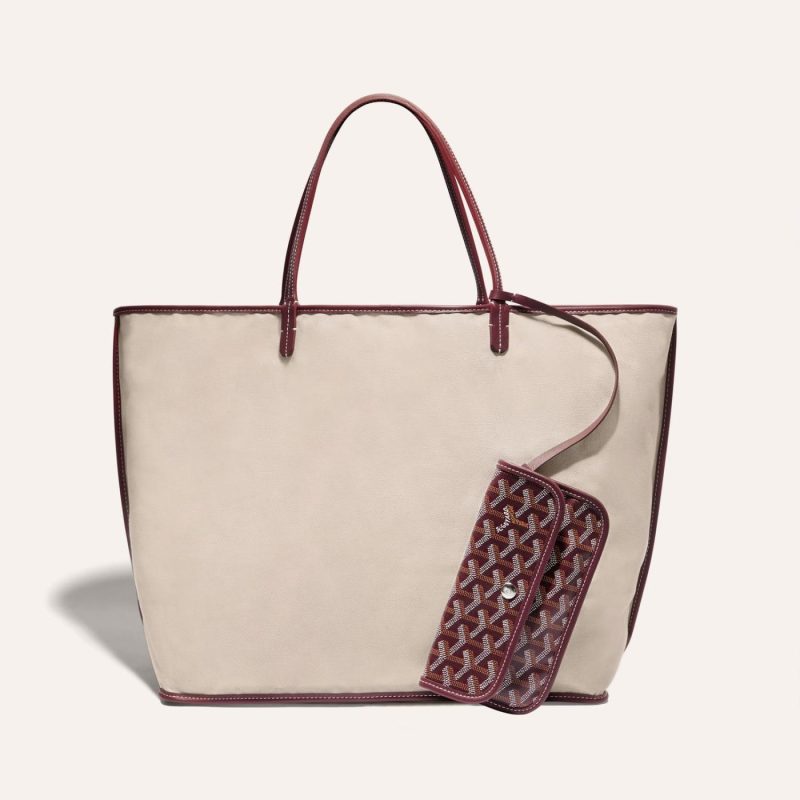 Goyard Saint Louis GM Tote Bag Bordeaux - Image 3