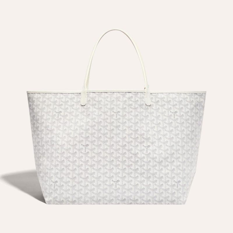 Goyard Saint Louis GM Tote Bag White - Image 2