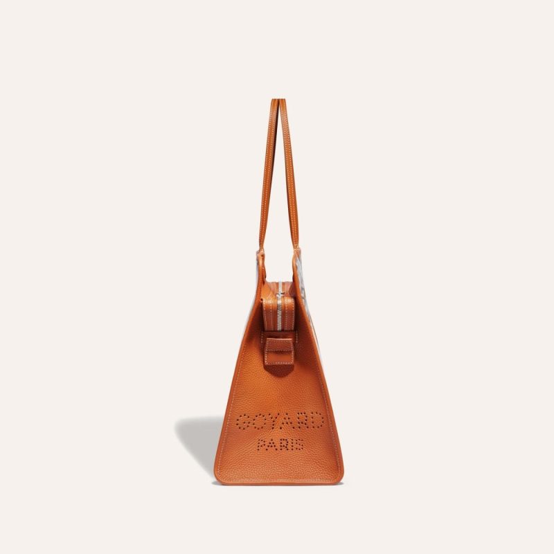Goyard Hardy PM Tote Bag Black and Brown - Image 3