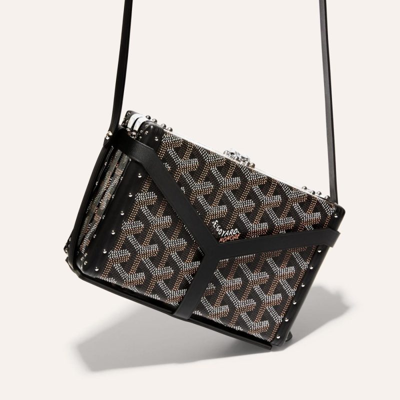 Goyard Minaudiere Trunk Bag Black - Image 2