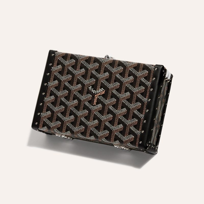 Goyard Minaudiere Trunk Bag Black - Image 3