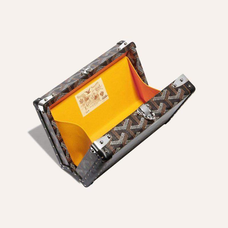 Goyard Minaudiere Trunk Bag Black - Image 4