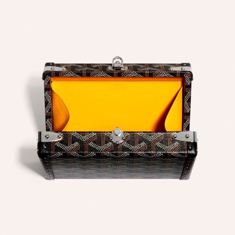 Goyard Minaudiere Trunk Bag Black - Image 5