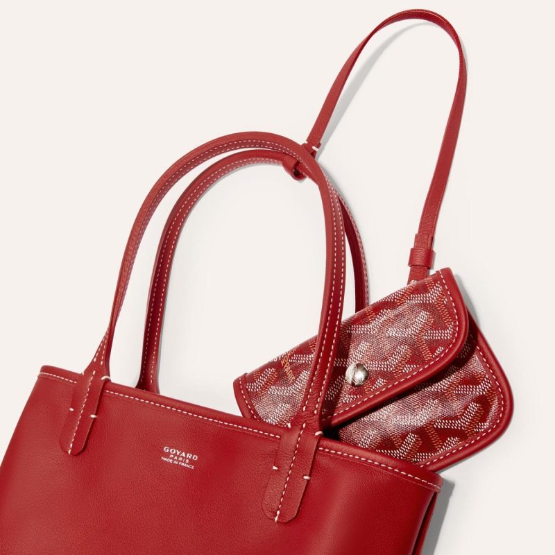 Goyard Anjou Mini Bag Red - Image 3