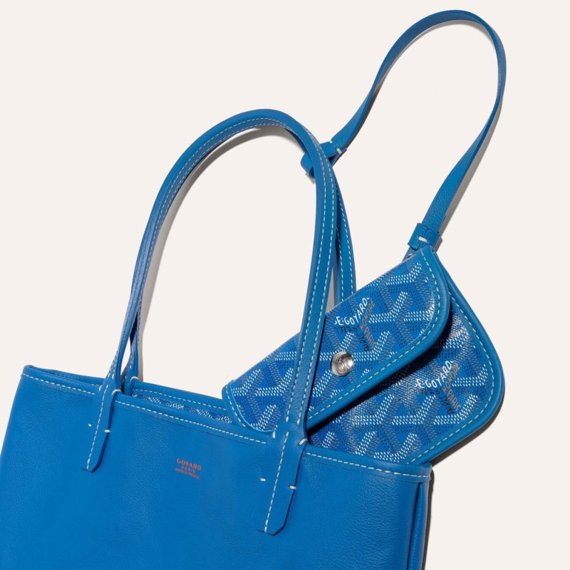 Goyard Anjou Mini Bag Sky Blue - Image 3