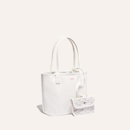 Goyard Anjou Mini Bag White