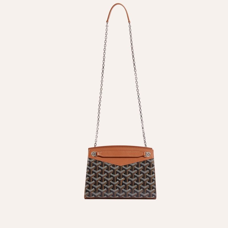Goyard Rouette Structure Mini Bag Black and Brown - Image 3