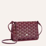Goyard Plumet Pocket Wallet Bordeaux