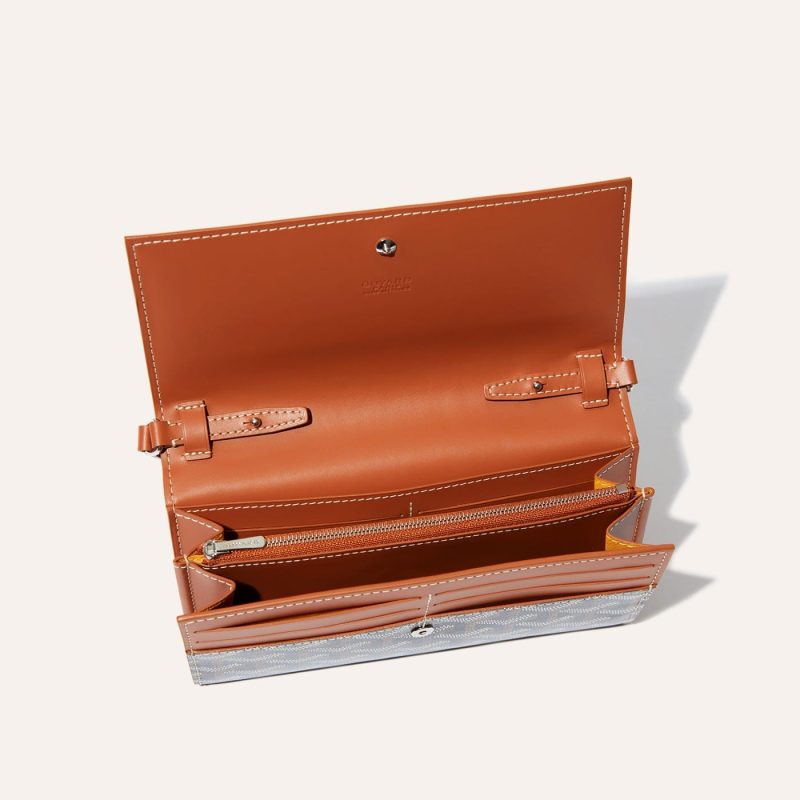 Goyard Varenne Continental Wallet Black and Brown - Image 4