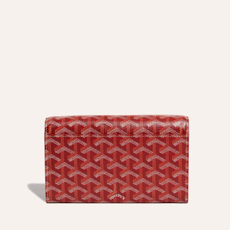 Goyard Varenne Continental Wallet Red - Image 3